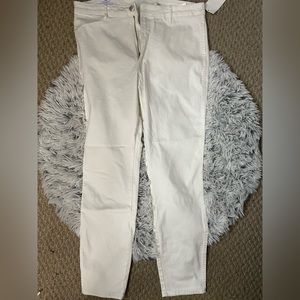 H&M white jeans
